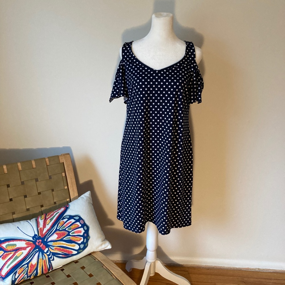 Cold shoulder dress